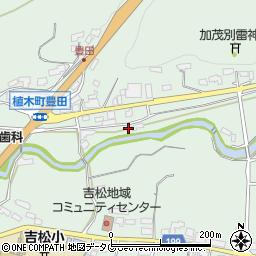 熊本県熊本市北区植木町豊田810-1周辺の地図