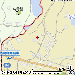 熊本県玉名市岱明町西照寺986周辺の地図