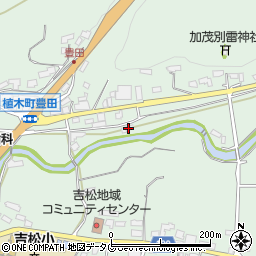 熊本県熊本市北区植木町豊田810周辺の地図