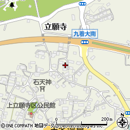 熊本県玉名市立願寺1367周辺の地図