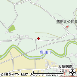 熊本県熊本市北区植木町豊田1201周辺の地図