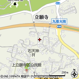 熊本県玉名市立願寺1365周辺の地図