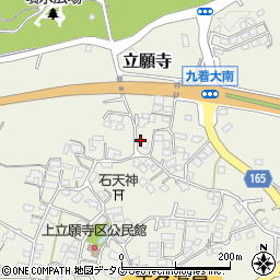 熊本県玉名市立願寺1365周辺の地図