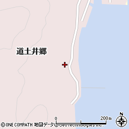 長崎県南松浦郡新上五島町道土井郷240周辺の地図