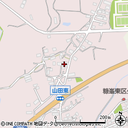 熊本県玉名市山田1430周辺の地図