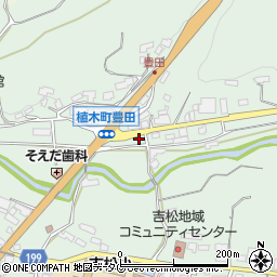 熊本県熊本市北区植木町豊田831周辺の地図