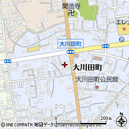 十八親和銀行竹松中央支店周辺の地図