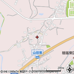 熊本県玉名市山田1432周辺の地図