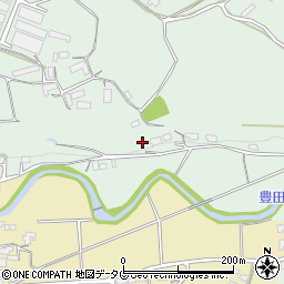 熊本県熊本市北区植木町豊田1313周辺の地図