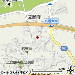 熊本県玉名市立願寺1366周辺の地図
