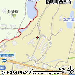 熊本県玉名市岱明町西照寺987周辺の地図
