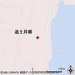 長崎県南松浦郡新上五島町道土井郷237周辺の地図