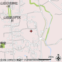 熊本県玉名市山田1085周辺の地図