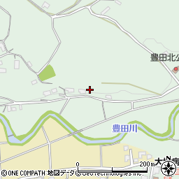 熊本県熊本市北区植木町豊田1202周辺の地図