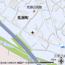 長崎県大村市荒瀬町303周辺の地図