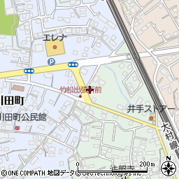 長崎県大村市竹松本町1086周辺の地図
