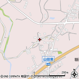 熊本県玉名市山田1440周辺の地図