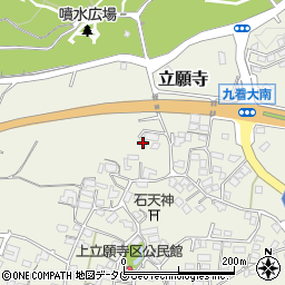 熊本県玉名市立願寺1361周辺の地図