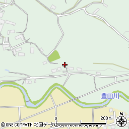 熊本県熊本市北区植木町豊田1207周辺の地図