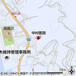 長崎県西海市大瀬戸町瀬戸板浦郷1107周辺の地図