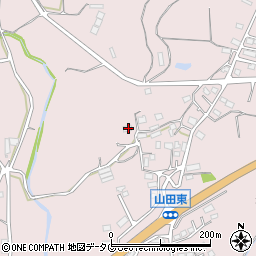 熊本県玉名市山田1455周辺の地図