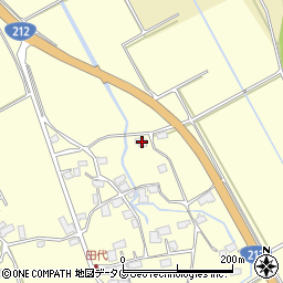 熊本県阿蘇市黒川204周辺の地図