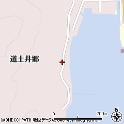 長崎県南松浦郡新上五島町道土井郷199周辺の地図