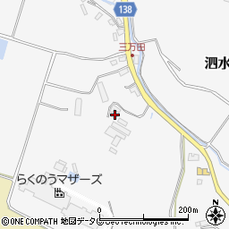 熊本県菊池市泗水町亀尾3515周辺の地図