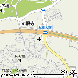 熊本県玉名市立願寺1373周辺の地図