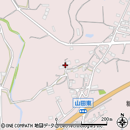 熊本県玉名市山田1453周辺の地図