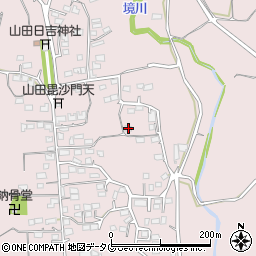 熊本県玉名市山田1083周辺の地図