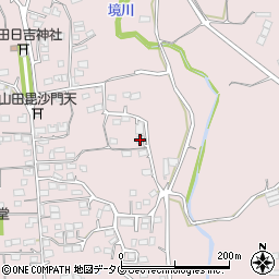 熊本県玉名市山田1092周辺の地図