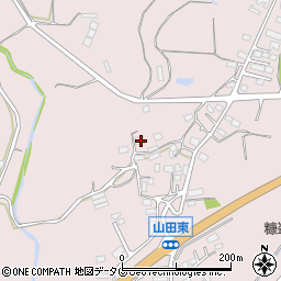 熊本県玉名市山田1441周辺の地図