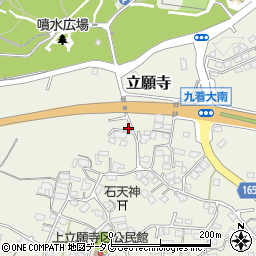熊本県玉名市立願寺1376周辺の地図