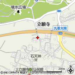 熊本県玉名市立願寺1376周辺の地図