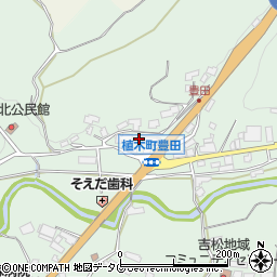 熊本県熊本市北区植木町豊田928周辺の地図