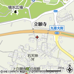 熊本県玉名市立願寺1376-2周辺の地図