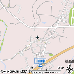 熊本県玉名市山田1447周辺の地図