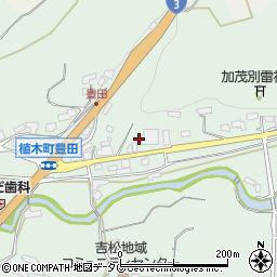 熊本県熊本市北区植木町豊田814-3周辺の地図