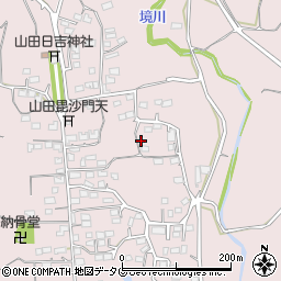 熊本県玉名市山田1080周辺の地図