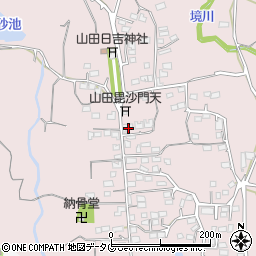 熊本県玉名市山田59周辺の地図