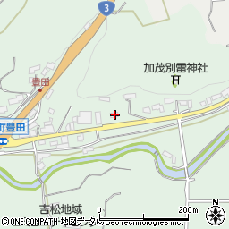 熊本県熊本市北区植木町豊田802周辺の地図