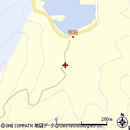 大分県佐伯市鶴見大字梶寄浦119周辺の地図