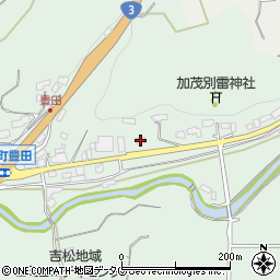 ファミリーマート植木豊田店周辺の地図
