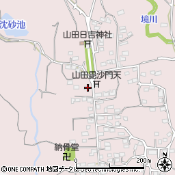 熊本県玉名市山田28周辺の地図