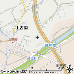 熊本県菊池市乙森北941周辺の地図