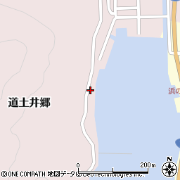 長崎県南松浦郡新上五島町道土井郷191周辺の地図