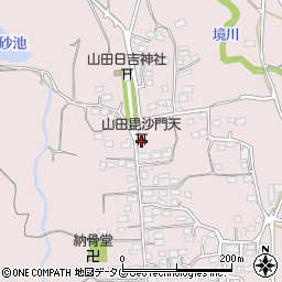 熊本県玉名市山田30周辺の地図