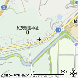 熊本県熊本市北区植木町豊田785-4周辺の地図