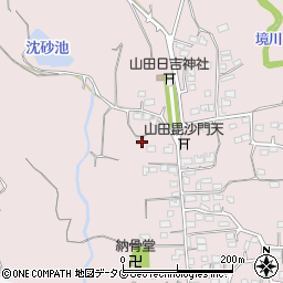 熊本県玉名市山田26周辺の地図